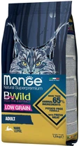 Сухий корм для кішок Monge Bwild Low Grain з м'ясом зайця
