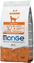 Корм Monge cat Sterilised с мясом утки