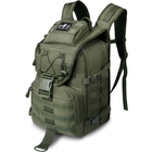 Рюкзак тактический Eagle M09B (штурмовой, военный) мужская сумка Олива - изображение 2