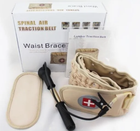 Пояс-корсет від остеохондрозу Waist Brace Spinal Air Traction Belt (KG-399) - зображення 4