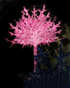 Светодиодная гирлянда Scorpio Дерево 3 м Розовая (560439)