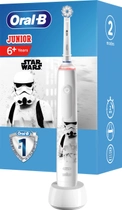 Електрична зубна щітка ORAL-B BRAUN Junior Star Wars NEW (4210201396147) - зображення 1