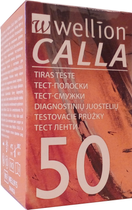 Тест полоски Wellion CALLA 50 штук (Веллион Калла) - изображение 1