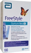 Тест полоски FreeStyle Optium Neo H 100 штук (ФриСтайл Оптиум Нео Н) - изображение 1