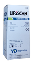 Тест смужки Uriscan U19 Глюкоза для аналізу сечі (Уріскан) - зображення 1