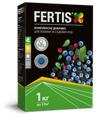 Удобрение для голубики и садовых ягод NPK 12-8-16 Fertis / 1 кг