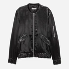 Бомбер женский H&M 0430432_черный 38 Черный (KAY2000000935461)