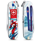 Складной нож Victorinox CLASSIC LE "Ski Race" 58мм/1сл/7функ/цветн/чехол /ножн - изображение 1