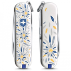 Складной нож Victorinox CLASSIC LE "Alpine Edelweiss" 58мм/1сл/7функ/цветн/чехол /ножн - изображение 1