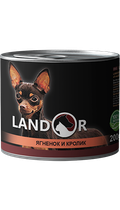 Влажный корм Landor Small Breed Ягненок и кролик