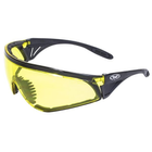 Очки защитные с уплотнителем Global Vision PYTHON (RattleSnake) желтые - изображение 1