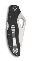 Кишеньковий ніж Spyderco Byrd Harrier 2 FRN, полусеррейтор (87.13.96) - зображення 2