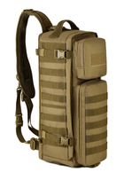 Рюкзак однолямочний тактичний Protector Plus X213 coyote - зображення 3