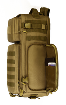 Рюкзак однолямочний тактичний Protector Plus X213 coyote - зображення 6