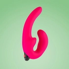 Безремневой страпон с вибрацией Fun Factory Sharevibe цвет розовый (15855016000000000) - изображение 4