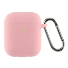Чехол ArmorStandart TPU Ultrathin With Hook для кейса наушников Apple AirPods 2 Pink (ARM59688)