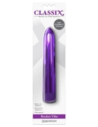 Вибратор гладкий Pipedream Classix Rocket Vibe цвет фиолетовый (04029017000000000) - изображение 3