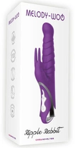 Вібратор Chisa Novelties Melody-Woo Ripple Rabbit колір фіолетовий (20464017000000000) - зображення 4