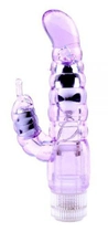 Вібратор-кролик Chisa Novelties Jelly My Dual Pleasure колір фіолетовий (20305017000000000) - зображення 1
