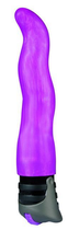 Фіолетовий латексний вібратор з вигином для точки G (00269000000000000) - зображення 1