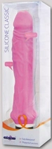 Вібратор Seven Creations Silicone Classic, 21 см колір рожевий (+17712016000000000) - зображення 1