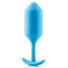 Профессиональная анальная пробка B-Vibe Snug Butt Plug 3 цвет голубой (21793008000000000) - изображение 3