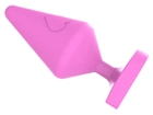Анальная пробка Chisa Novelties Luv Heart Plug Large цвет розовый (20685016000000000) - изображение 4