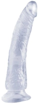 Фаллоимитатор заостренный кристалл Pipedream Basix Rubber Works Slim 7 (08544000000000000) - изображение 6