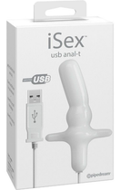 Анальна пробка з вібрацією iSex USB Anal-T (17035000000000000) - зображення 4