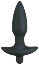 Анальна пробка You2Toys Black Velvets Vibrating Plug Medium, 15 см (17521 трлн) - зображення 2