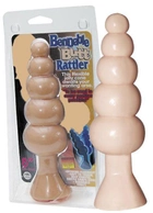 Анальная пробка NMC Bendable Butt Rattler цвет телесный (06073026000000000) - изображение 2
