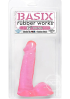 Фаллоимитатор Pipedream Basix Rubber Works , 15 см цвет розовый (08802016000000000) - изображение 1