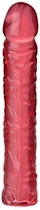 Фалоімітатор Doc Johnson Crystal Jellies Classic 10 inch колір червоний (+08656015000000000) - зображення 3
