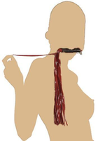 Красная плетка Latex Mini Whip Red (07609000000000000) - изображение 2