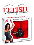 Наручники Fetish Fantasy Series Beginners Furry Cuffs Red (03735000000000000) - изображение 8