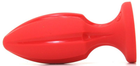 Анальная пробка Platinum Premium Silicone The Rocket цвет красный (16188015000000000) - изображение 4