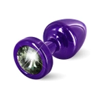 Анальная пробка Diogol Anni Butt Plug Round, 6,1см цвет фиолетовый (17198787000000000) - изображение 2