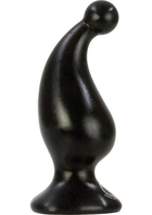 Анальна пробка California Exotic Novelties Pixie Curve колір чорний (08153005000000000) - зображення 2