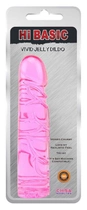 Фалоімітатор Chisa Novelties Vivid Jelly Dildo колір рожевий (20648016000000000) - зображення 5