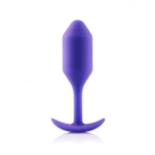 Профессиональная анальная пробка B-Vibe Snug Butt Plug 2 цвет фиолетовый (21792017000000000) - изображение 2