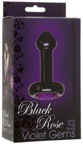 Анальная пробка Black Rose Violet Gems Anal Plug Small 3.5 Inch (15912000000000000) - изображение 2