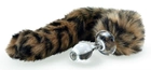 Анальная пробка с искусственным мехом Crystal Minx Faux Fur Tails Leopard Faux Tail (16938000000000000) - изображение 1