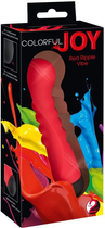 Вибратор для точки G Colorful Joy Red Ripple Vibe (19961000000000000) - изображение 6