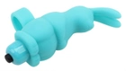 Вібромасажер на палець Chisa Novelties Sweetie Rabbit колір блакитний (20193008000000000) - зображення 5