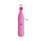 Вакуумный бесконтактный клиторальный вибратор Baile Quentin цвет розовый (02276016000000000) - изображение 4