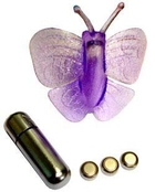 Вібростимулятор клітора з силіконовою насадкою-метеликом (00867000000000000) - зображення 1