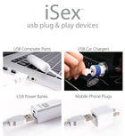 Міні-вібратор для точки G Pipedream iSex USB G-Spot Massager (17030000000000000) - зображення 3