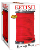 Мотузка для бондажа Fetish Fantasy Series Bondage Rope колір червоний (12378015000000000) - зображення 2