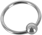 Эрекционное стальное кольцо Sextreme Steel Glans Ring With Ball, 3 см (18411000000000000) - изображение 2