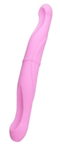 Двосторонній фалоімітатор Vibe Therapy Play Candi Double Dong колір рожевий (12936016000000000) - зображення 3